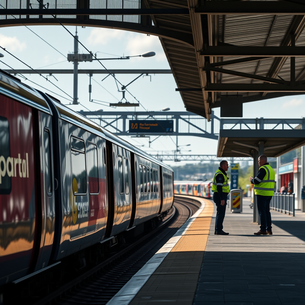 City train station services hit by disruption reports